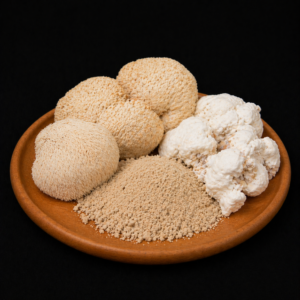 Lion’s Mane (Hericium Erinaceus) – 50/50 Mix Powder (Fruit Body + Mycelium)
