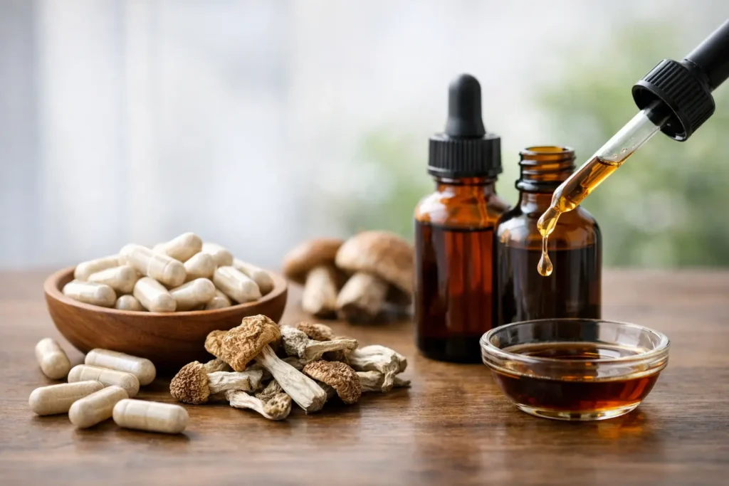Dried Caps vs Tinctures for Mushroom Buyers