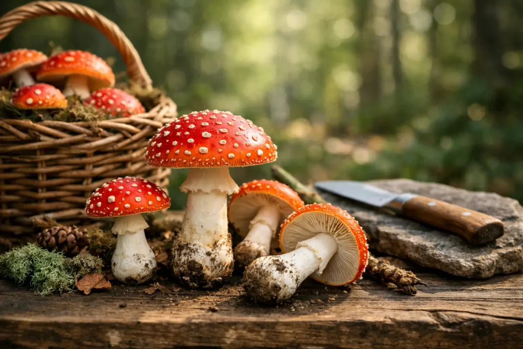 Wild Sourced Amanita Mushrooms Explained