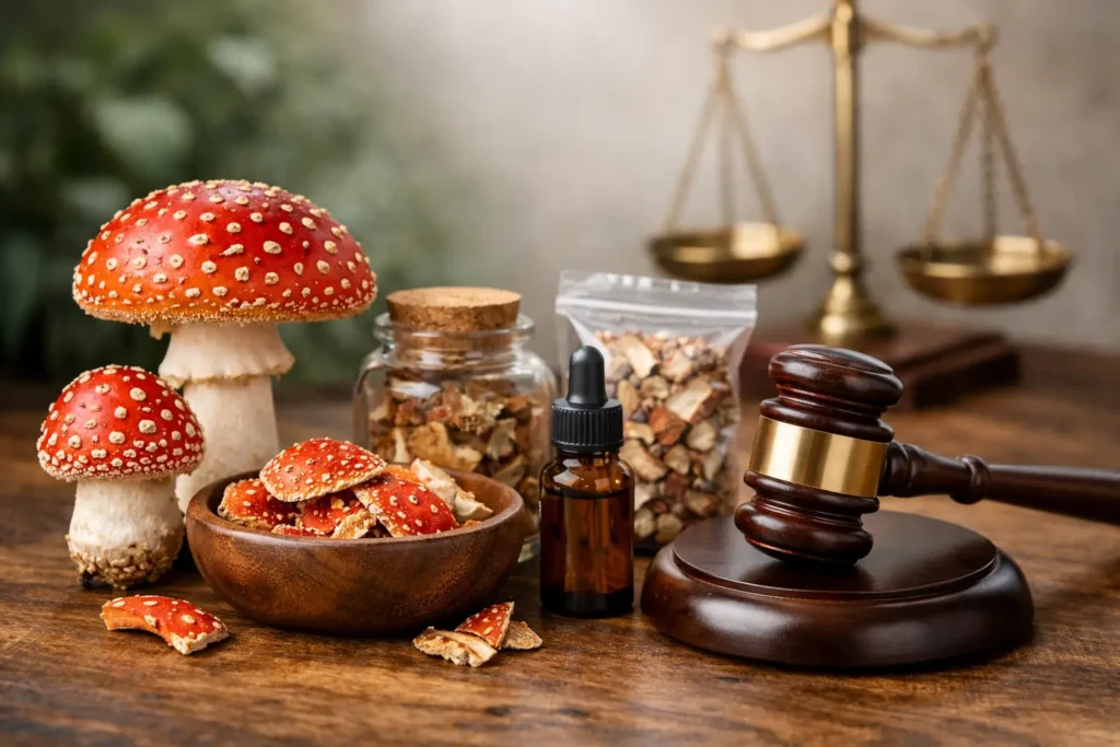 Are Amanita Products Legal? What Buyers Should Know
