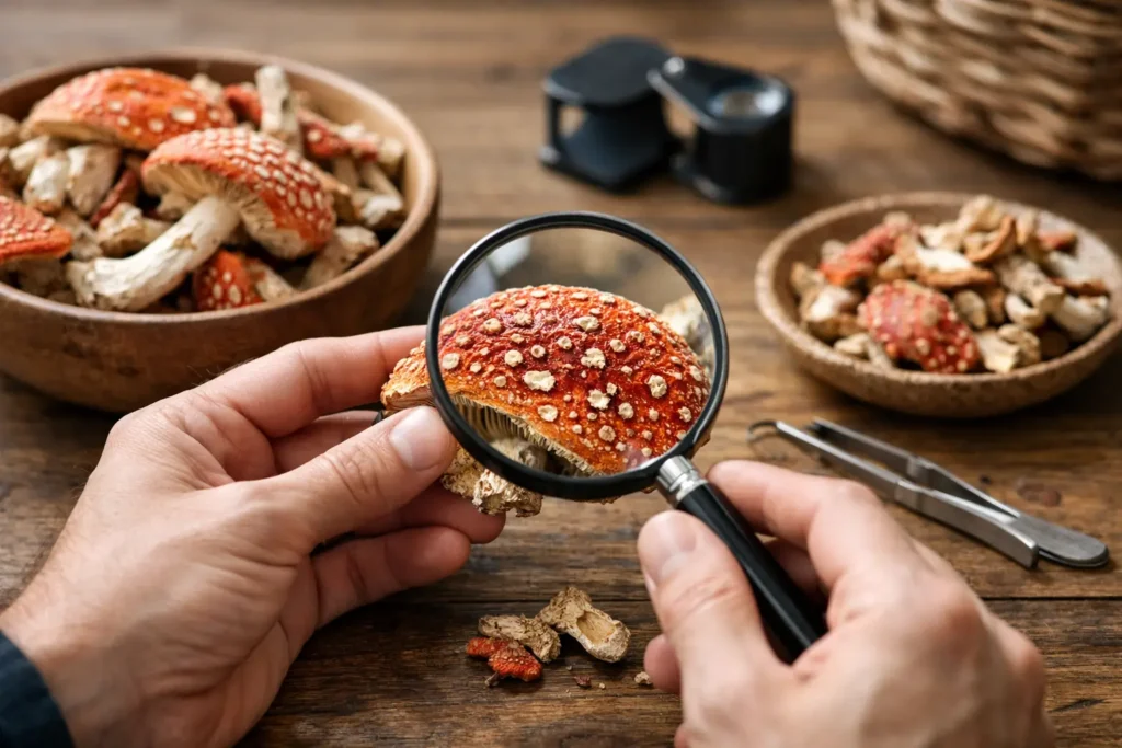 How to Inspect Dried Amanita Before You Buy
