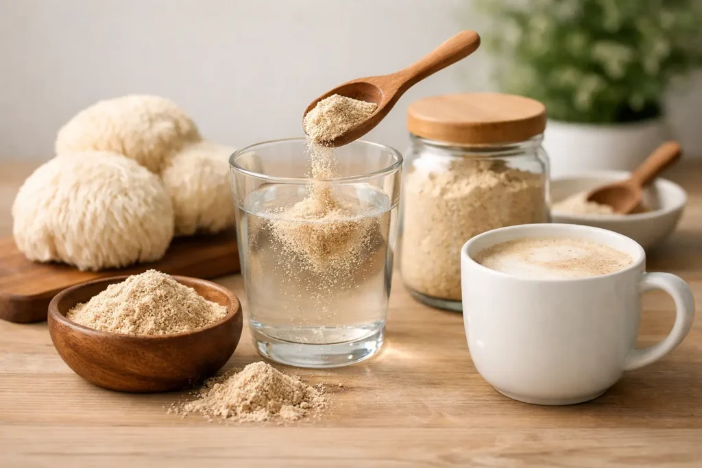 Preparing Lion's Mane Powder for Daily Use
