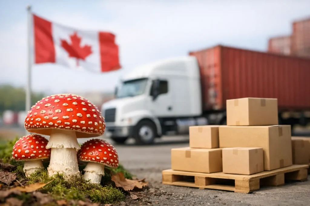Canada Amanita Shipping: What Buyers Should Know